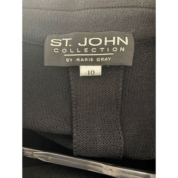 St. John Collection Black Knit Jacket - Picture 5 of 5